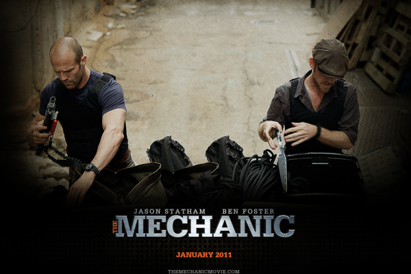 The Mechanic: o durão de ação de Jason Statham, um livro sobre treinamento profissional para um assassino